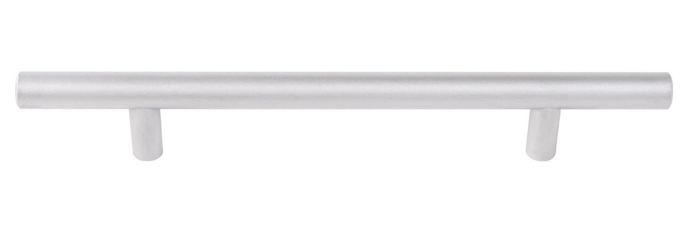 WESCO Möbelgriff Möbelgriff 200mm Chrom-matt Schubladengriff Küchengriff Schrankgriff (1-St) von WESCO