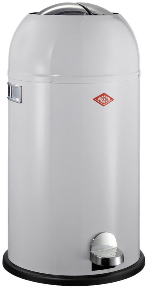 WESCO Mülleimer Kickmaster Abfallsammler mit Dämpfer, mit Metalleinsatz, Fußtritt, Klappe, Griff und Bodenring WESCO Mülleimer Kickmaster Abfallsammler mit Dämpfer, mit Metalleinsatz, Fußtritt, Klappe, Griff und Bodenring von WESCO