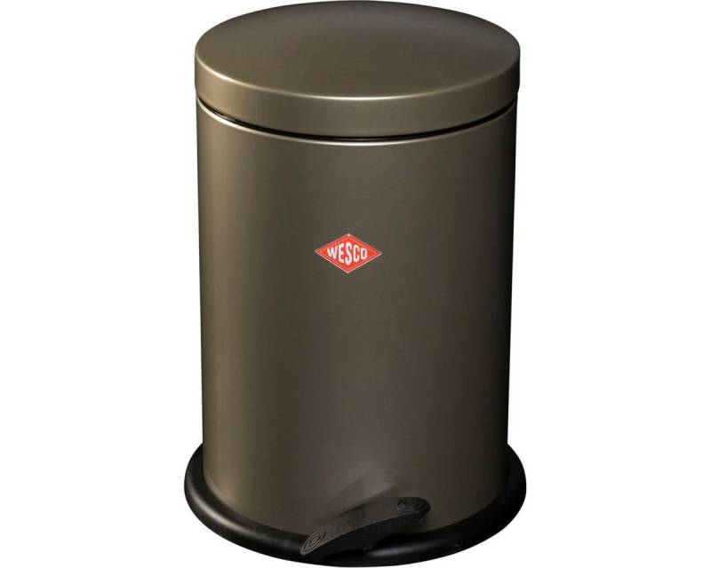 WESCO Mülleimer Treteimer Alpha neusilbe von WESCO