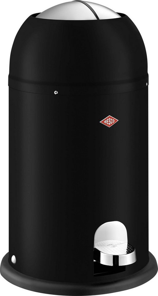 WESCO Mülleimer Wesco Loft Kickmaster Junior 12 Liter - Schwarz matt von WESCO