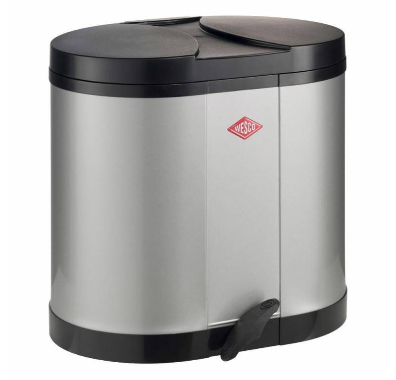 WESCO Mülltrennsystem Öko-Sammler 170 Silber 2 x 15 L von WESCO