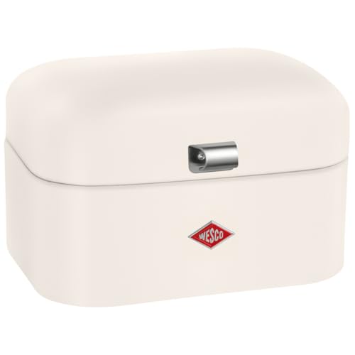 WESCO Single Grandy Brotkasten in der Farbe sand matt, pulverbeschichtetes Stahlblech, Lüftungslöcher und stabiler Handgriff WESCO Single Grandy Brotkasten in der Farbe sand matt, pulverbeschichtetes Stahlblech, Lüftungslöcher und stabiler Handgriff von WESCO