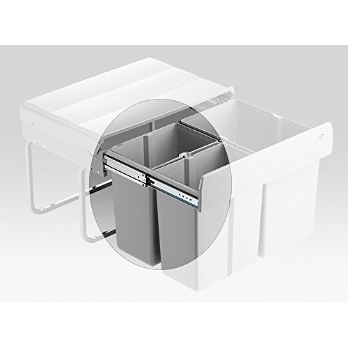 WESCO Eimer 7,5 L Rund, Weiß, Kunststoff von WESCO
