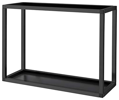 Wesco Rack System Smart Einhängeboden 60 aus pulverbeschichtetem Aluminium, flexibel erweiterbar, in der Farbe: Schwarz, Maße: 605 x 192 x 200 mm, A74503060-62 von WESCO