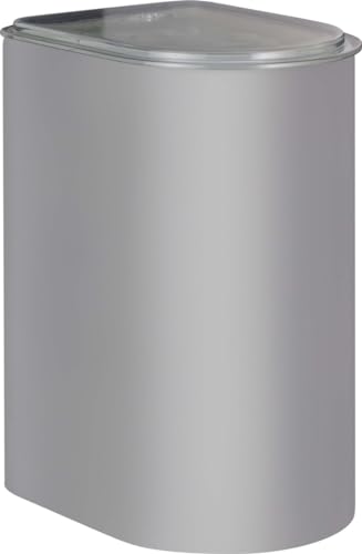 Wesco Vorratsdose LOFT 3 Liter aus hochwertigem Stahlblech mit Acryldeckel in der Farbe grau matt - Lebensmittelecht - luftdicht - ideal für Schubladen Wesco Vorratsdose LOFT 3 Liter aus hochwertigem Stahlblech mit Acryldeckel in der Farbe grau matt - Lebensmittelecht - luftdicht - ideal für Schubladen von WESCO