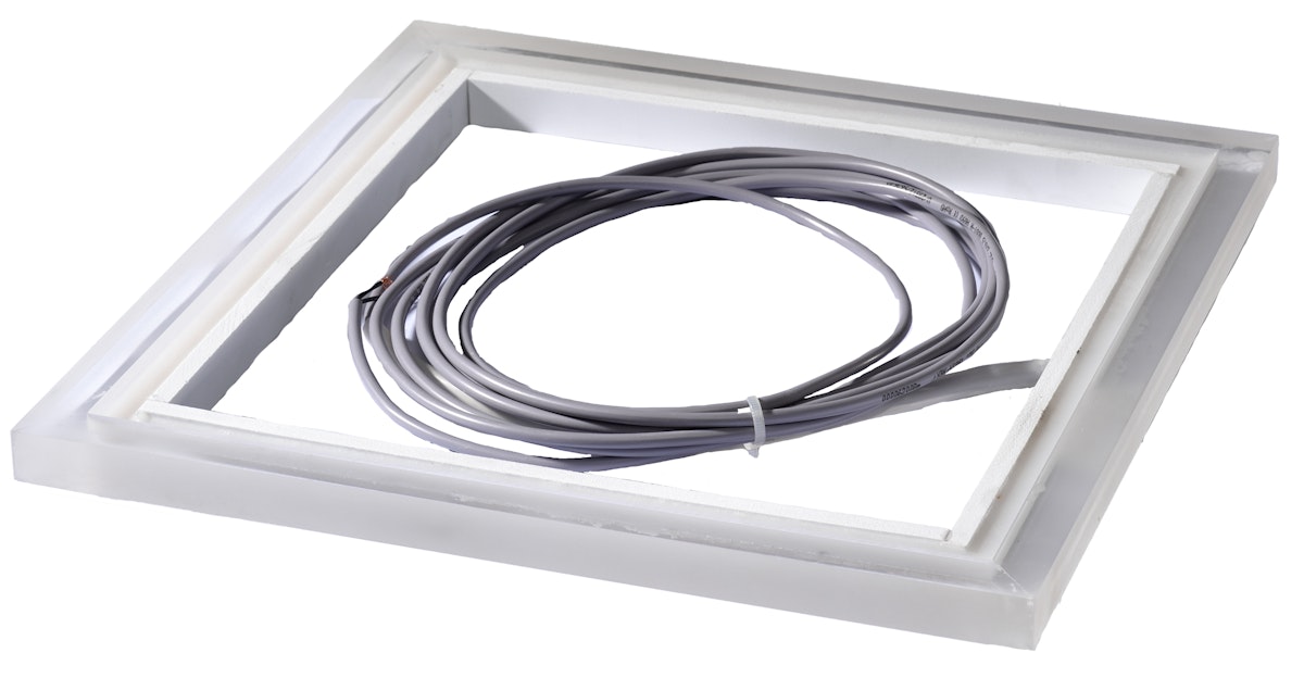 WESERWABEN® LED-Leuchtrahmen für Pfeilerelement - Trend-Line von WESERWABEN