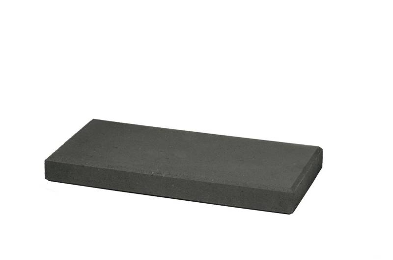WESERWABEN® Mauersteine Trend-Line Classic Anthrazit glatt Abdeckstein von WESERWABEN