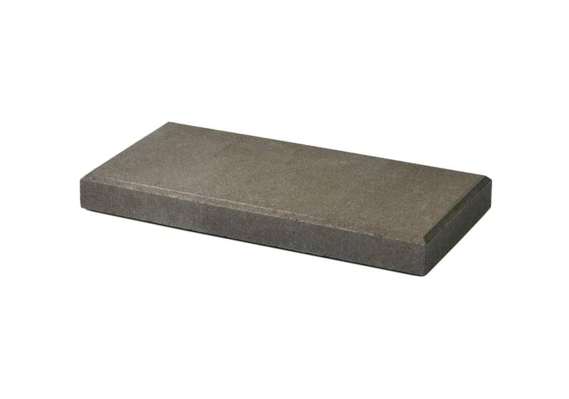 WESERWABEN® Mauersteine Trend-Line Classic Grau-terra meliert Abdeckstein von WESERWABEN