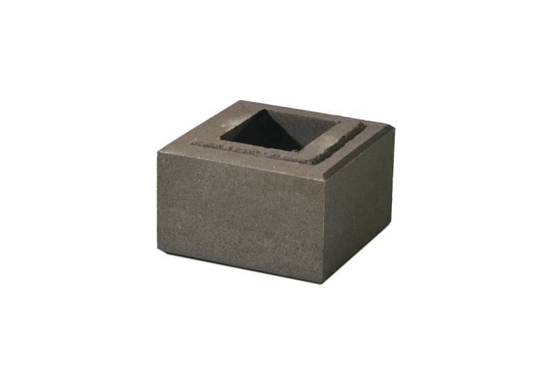 WESERWABEN® Mauersteine Trend-Line Classic Grau-terra meliert Mauerstein ½ von WESERWABEN