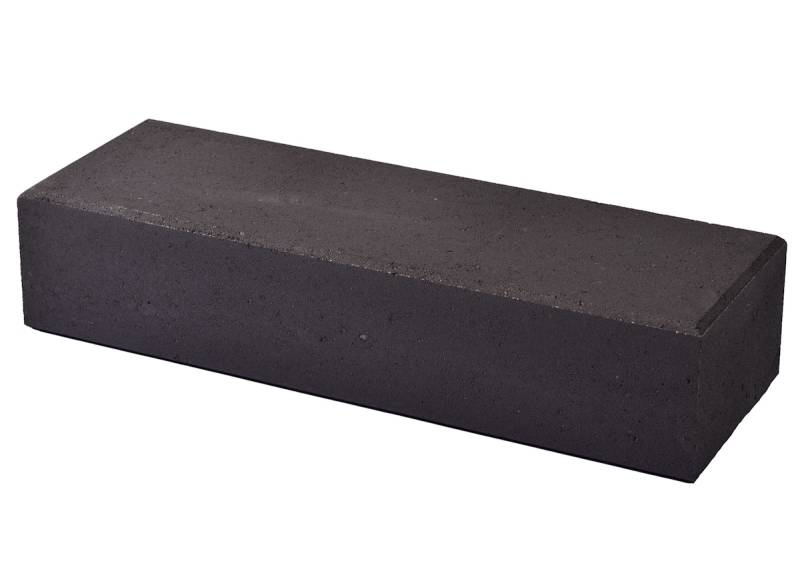 WESERWABEN® Mauersteine Trend-Line Long Anthrazit glatt Long Abschlussstein 1 ½ von WESERWABEN