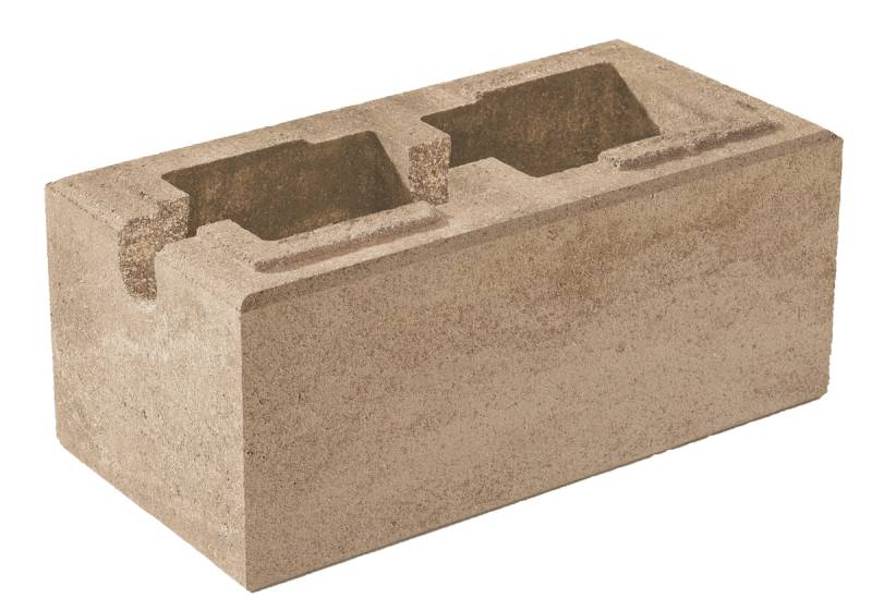 WESERWABEN® Mauersteine Vario-Line® Classic Creme-beige meliert Einsatzstein 1/1 von WESERWABEN