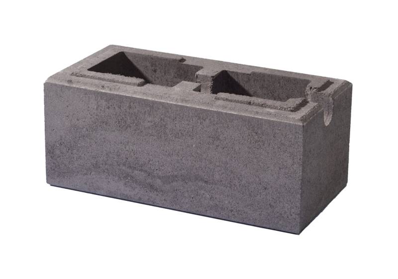 WESERWABEN® Mauersteine Vario-Line® Classic Grau-anthrazit meliert Einsatzstein 1/1 von WESERWABEN