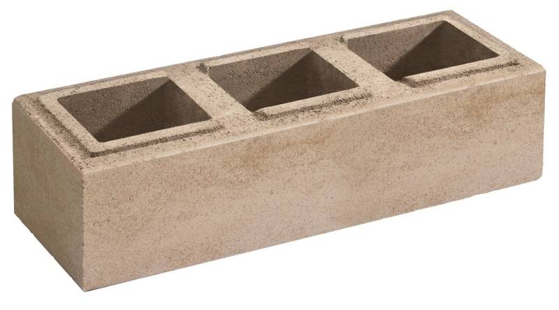 WESERWABEN® Mauersteine Vario-Line® Long Creme-beige meliert Long Mauerstein 1 ½ von WESERWABEN