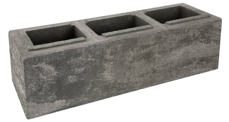 WESERWABEN® Mauersteine Vario-Line® Long Grau-anthrazit meliert Long Mauerstein 1 ½ von WESERWABEN