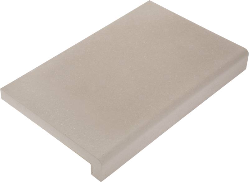 WESERWABEN Pool-/Beckenrandsteine - Croisette Croisette L-Profil Element gerade Naturgrau von WESERWABEN