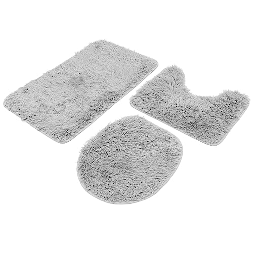 WESIEVYA 1 Set Teppich Toilettendeckel Kreis Home Toilettendeckelmatte Toilettentank Pad Toilettenkreisdeckelkissen Universal Toilettendeckel Pad Verdicktes Toiletten Pad Tragbares von WESIEVYA