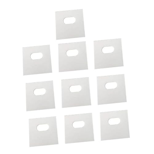 WESIEVYA 10 Stück Transparente Jalousien Reparaturaufkleber Pom Klebepads Langlebig Stark Haftend zur Einfachen Reparatur Beschädigter Lamellen von WESIEVYA