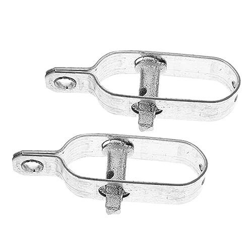 WESIEVYA 2 Stück Heavy Duty Drahtspanner Robuste Kabel und Seilspanne für Gewächshäuser Zäune und Vielseitige Anwendungen zu Bedienen und Langlebig für Spannungseinstellung von Drahtseilen von WESIEVYA