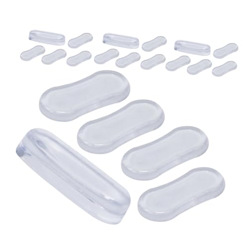 WESIEVYA 20 Stück Toilettensitz Transparentes Silikon Polster mit Klebstoff Antirutsch Stoßdämpfer Geräuschreduzierend für Sanfte Toilettendeckel Schließung WESIEVYA 20 Stück Toilettensitz Transparentes Silikon Polster mit Klebstoff Antirutsch Stoßdämpfer Geräuschreduzierend für Sanfte Toilettendeckel Schließung von WESIEVYA