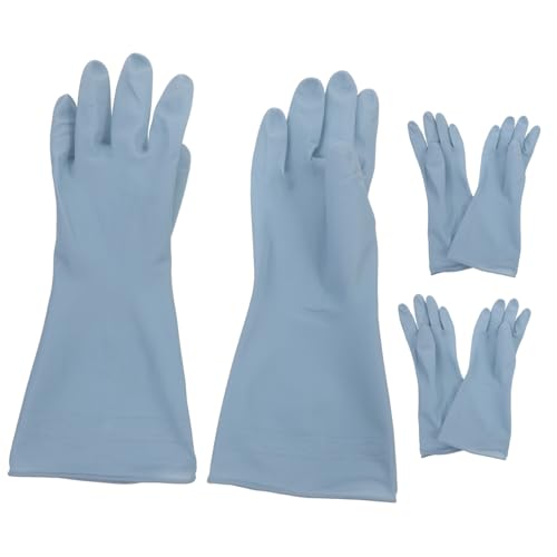 WESIEVYA 3 Paar Wasserdichte Gummihandschuhe Große Spülhandschuhe Haushaltshandschuhe Geschirrhandschuhe Geschirrreinigungshandschuhe Geschirrwaschhandschuhe Geschirrhandschuhe WESIEVYA 3 Paar Wasserdichte Gummihandschuhe Große Spülhandschuhe Haushaltshandschuhe Geschirrhandschuhe Geschirrreinigungshandschuhe Geschirrwaschhandschuhe Geschirrhandschuhe von WESIEVYA