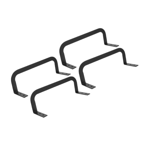 WESIEVYA 4-teiliger Matratzenhalter Aus Eisen Rutschstopper Stabilisator Für Bettrahmen Matratzengleitstopper Zuhaltungsband von WESIEVYA
