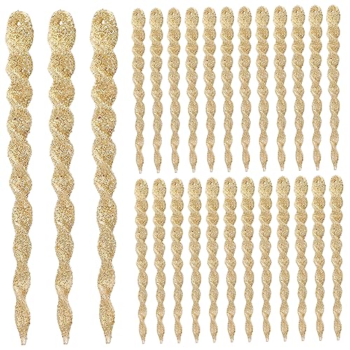 WESIEVYA 60stücke Weihnachtsbaum Ornament Teilig Hängende Eiszapfen Dekoration Langlebige Christbaumkugeln Für Festliche Anlässe Stilvolle Weihnachtsdeko Für Ihre Weihnachtsfeier WESIEVYA 60stücke Weihnachtsbaum Ornament Teilig Hängende Eiszapfen Dekoration Langlebige Christbaumkugeln Für Festliche Anlässe Stilvolle Weihnachtsdeko Für Ihre Weihnachtsfeier von WESIEVYA