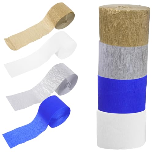 WESIEVYA 8 Stück Luftschlangenbänder, Geburtstagsparty Luftschlangen, Krepppapier Luftschlangen, Dekorative Papier Luftschlangen, Papier Party Dekorationen, Party Luftschlangen WESIEVYA 8 Stück Luftschlangenbänder, Geburtstagsparty Luftschlangen, Krepppapier Luftschlangen, Dekorative Papier Luftschlangen, Papier Party Dekorationen, Party Luftschlangen von WESIEVYA