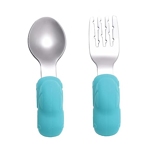 WESIEVYA Kleinkinder Besteckset und und für Junge Mädchen Rutschfeste Utensilien Himmelblau für Shower und Alltägliche Nutzung WESIEVYA Kleinkinder Besteckset und und für Junge Mädchen Rutschfeste Utensilien Himmelblau für Shower und Alltägliche Nutzung von WESIEVYA