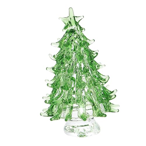 WESIEVYA Fünfeckige Sterndekoration Weihnachtsbaum Tischdeko Kristall-Weihnachtsbaum Party-Dekoration Mini-Weihnachtsbaum Schreibtisch-Ornament WESIEVYA Fünfeckige Sterndekoration Weihnachtsbaum Tischdeko Kristall-Weihnachtsbaum Party-Dekoration Mini-Weihnachtsbaum Schreibtisch-Ornament von WESIEVYA