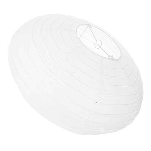 WESIEVYA Papier-lampenschirm Zarter Laterne Dekorativer Schirm Blanker Lampenschirm Papier-hängelampenschirm von WESIEVYA