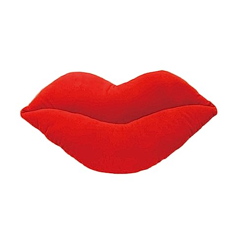 WESIEVYA Lippenkissen Sofakissen Lippenkissen Dekokissen bequemes Plüschkissen aus PP-Baumwolle zum Valentinstag WESIEVYA Lippenkissen Sofakissen Lippenkissen Dekokissen bequemes Plüschkissen aus PP-Baumwolle zum Valentinstag von WESIEVYA
