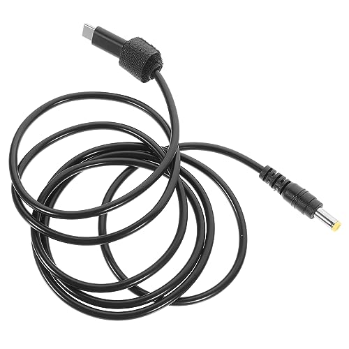 WESIEVYA Typ C Pd Netzteil Auf Dc5,5 X 2,1 Mm Ausgang 9 V Mehrzweck Ladekonverterkabel (9 V Dc5521) Typ C Auf 5,5 X 2,5 Mm Stromladekabel Dc Ladegerät Für Typ C Eingang Auf Dc Kabel von WESIEVYA