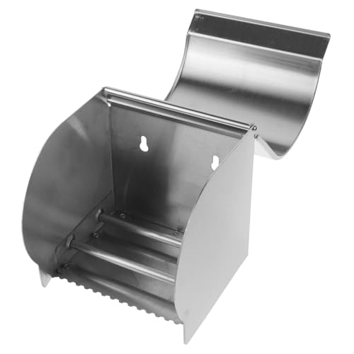 WESIEVYA Toilettenpapierhalter Wandhalterung Badezimmer Toilettenpapierrollenhalter Abgedeckter Toilettenpapierhalter Fürs Badezimmer Zur Wandmontage von WESIEVYA