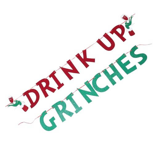 WESIEVYA Weihnachtsparty Banner Winter Wimpelkette Dekoration Bunte Weihnachtsbanner für Innen und Außen Vielseitige Festliche Tür Wanddeko für Zuhause und Klassenzimmer WESIEVYA Weihnachtsparty Banner Winter Wimpelkette Dekoration Bunte Weihnachtsbanner für Innen und Außen Vielseitige Festliche Tür Wanddeko für Zuhause und Klassenzimmer von WESIEVYA