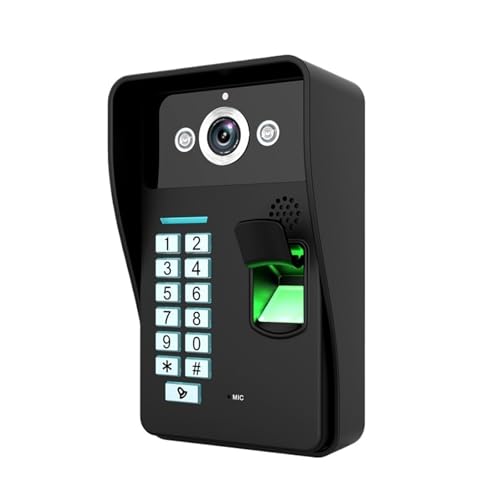 WESLNN Fingerabdruckerkennung RFID-Passwort Video-Türsprechanlage Gegensprechanlage Türklingel von WESLNN