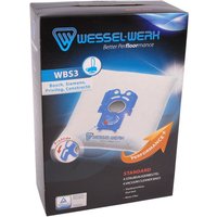 Wessel Werk - 4 x,WBS3 = Swirl S71 Staubsaugerbeutel für Bosch Siemens Privileg Constructa von WESSEL WERK