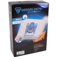 Wessel Werk - 4 x,WBS4 = Swirl S73 Staubsaugerbeutel für Bosch und Siemens mit Staubverschluss von WESSEL WERK