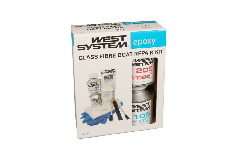 WEST SYSTEM Epoxidharz West System GFK Reparatur-Set für Boote (105-K) von WEST SYSTEM