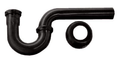 Westbrass D400-1-62 3,8 x 3,8 cm P-Trap mit hohem Kastenflansch, Mattes Schwarz, 1 Pack Westbrass D400-1-62 3,8 x 3,8 cm P-Trap mit hohem Kastenflansch, Mattes Schwarz, 1 Pack von WESTBRASS
