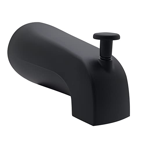 Westbrass E531D-1F-62 Umstell-Wannen-Badewannenauslauf, 5-1/4-Zoll-Frontanschluss, mattschwarz Westbrass E531D-1F-62 Umstell-Wannen-Badewannenauslauf, 5-1/4-Zoll-Frontanschluss, mattschwarz von WESTBRASS