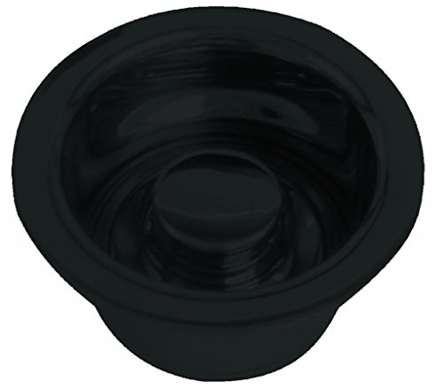 Westbrass R2082-62 Extra tiefer Entsorgungsflansch und Stopper im InSinkErator-Stil, Matte Black Westbrass R2082-62 Extra tiefer Entsorgungsflansch und Stopper im InSinkErator-Stil, Matte Black von WESTBRASS