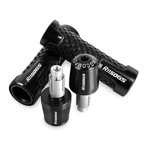 WESTCH FÜR BMW R1150GS 1999 2000 2001 2002 2003 2004 2005 2006 Motorrad rutschfeste Griffstange Lenkergriff Endabdeckkappe Handgriffe(1) von WESTCH