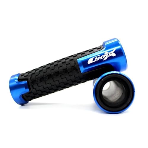 WESTCH Motorrad Griff Für BMW C400X C400 X C 400X 2019 2020 2021 2022 Motorrad 7/8'' 22MM CNC Lenker Griffe Griff Griff Bar Motorrad-Lenkergriffe(Blue) von WESTCH