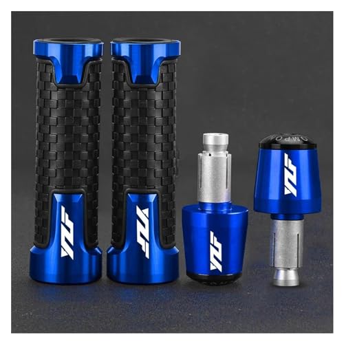 WESTCH Motorrad Griff Für Yamaha YZF R1 YZF R6 YZFR6 YZF R125 YZFR15 R25 YZF R3 YZF R25 Motorrad Lenker Griffe Griff Grip Enden Stecker Slider Kappen Motorrad-Lenkergriffe(4) von WESTCH