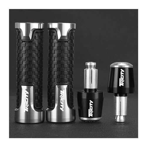 WESTCH Tricity Motorrad Griff Bar End Plugs Caps Moto Lenker Kappen Für Yamaha Tricity 125 155 300 2020 2021 2023 Zubehör (Color : 22) von WestCH