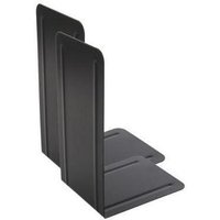 Buchstütze 12,7 x 24 x 14,5 cm (b x h x t) Metall pulverbeschichtet schwarz 2 St./Pack. von WESTCOTT