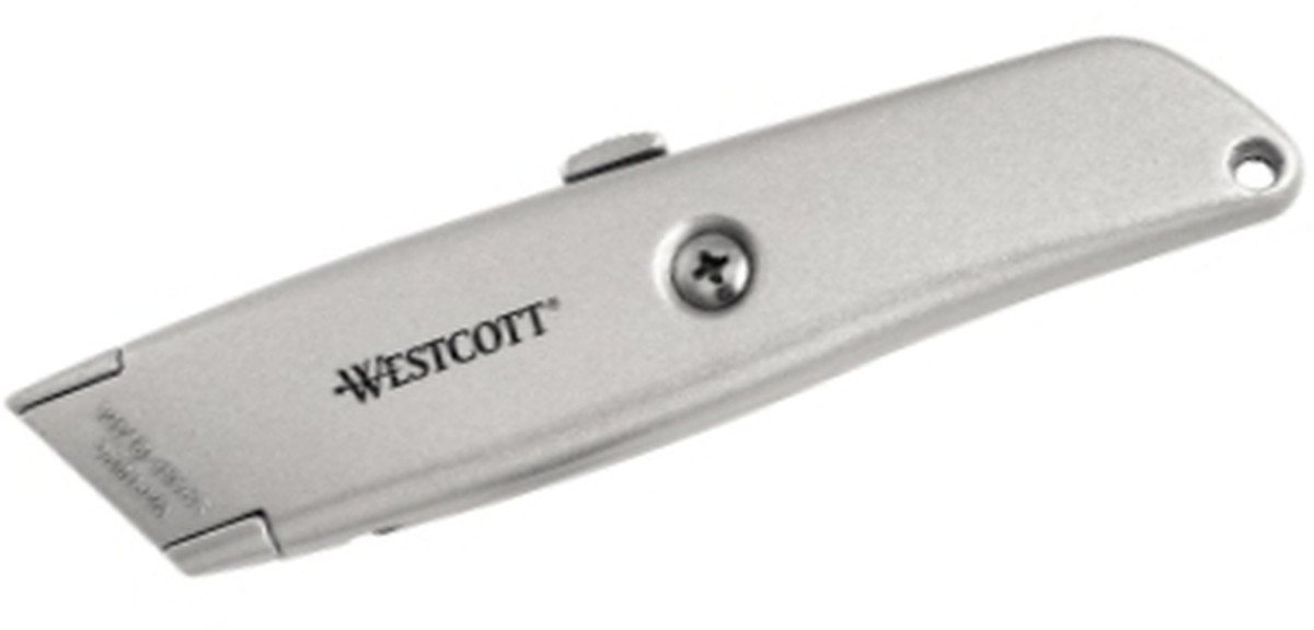 WESTCOTT Cutter Cutter 18mm Metallgriff silber. WESTCOTT Cutter Cutter 18mm Metallgriff silber. von WESTCOTT