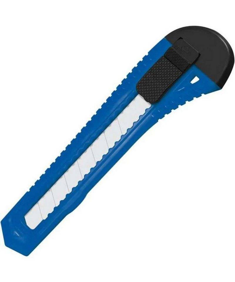 WESTCOTT Cutter WESTCOTT Cutter blau 18,0 mm, (Packung, 1 St., Cutter), ideal für präzises Schneiden von WESTCOTT