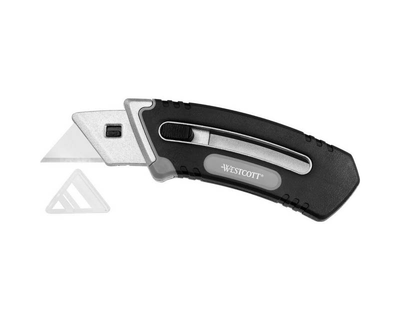 WESTCOTT Cuttermesser 00 WESTCOTT Universal-Messer, einklappbar, Aluminium-Gehäuse von WESTCOTT