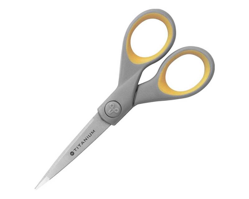 WESTCOTT Universalschere TITANIUM Super, 13 cm, für Rechts- und Linkshänder von WESTCOTT